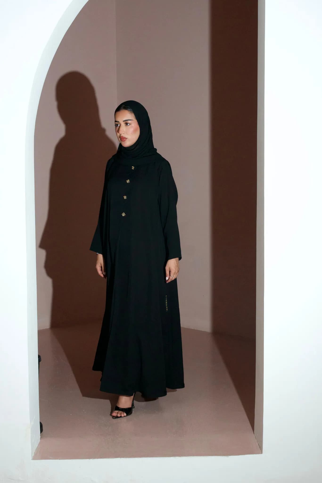 عباية بقصة ازرار(M661) - 2