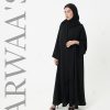 عباية سادة بقصة دبل كلوش